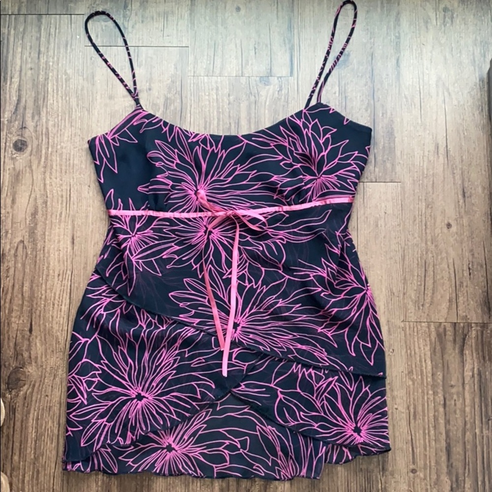 Charlotte Russe Floral Tank Top